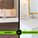 The Difference Between Materials: Solid Surface VS. Quartz