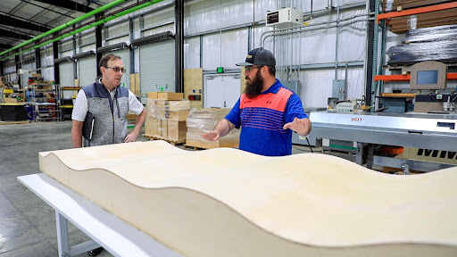 thermoforming solid surface material